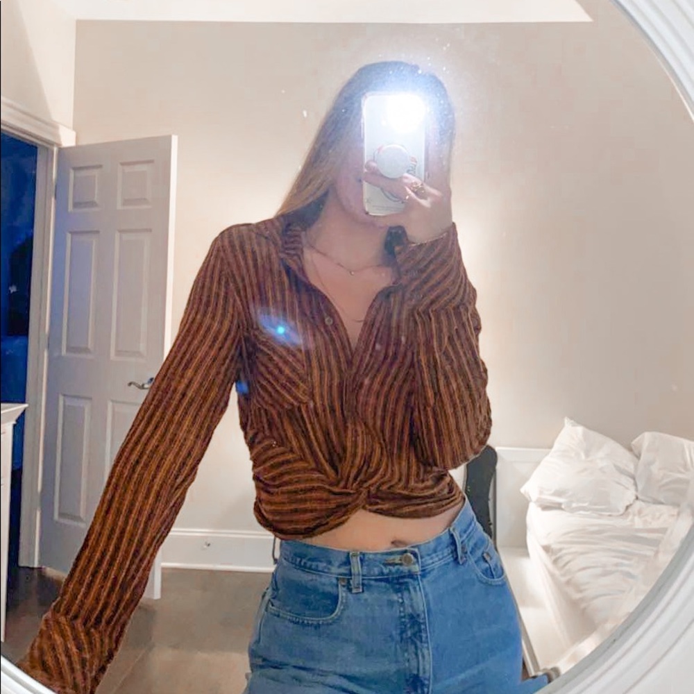 Long Sleeve Crop Top
